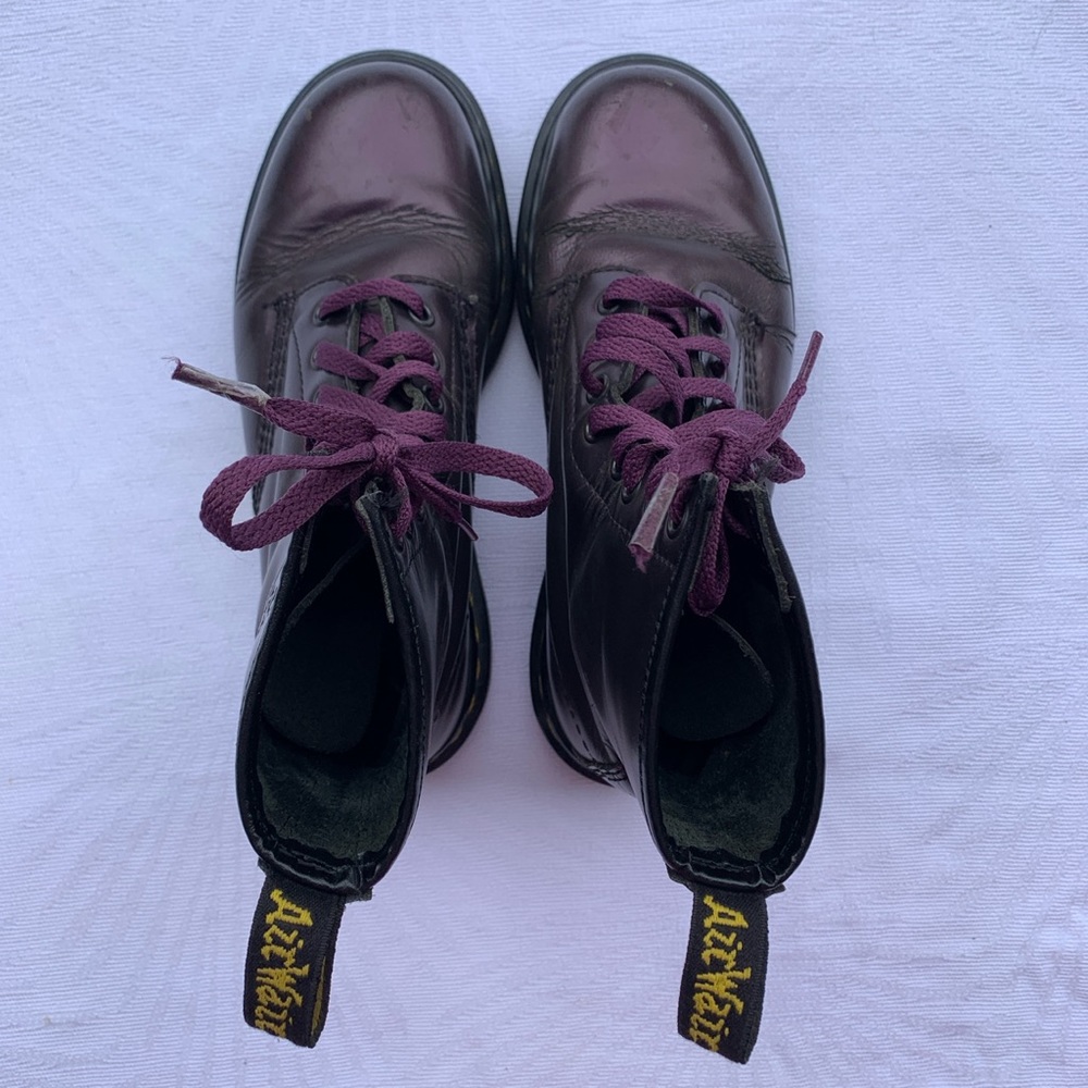 DR MARTENS | 1460 boots in Purple Smooth - Picture 2 of 5